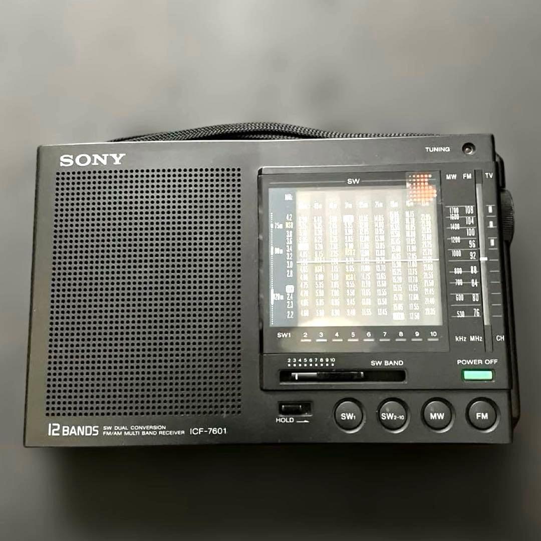 【値下げ】SONY ICF-7601 FM/AM/SW 短波ラジオ