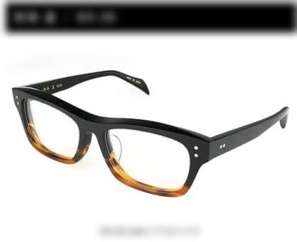 杉本 圭 眼鏡 KS-28 定価49500円 黒　ケース付き