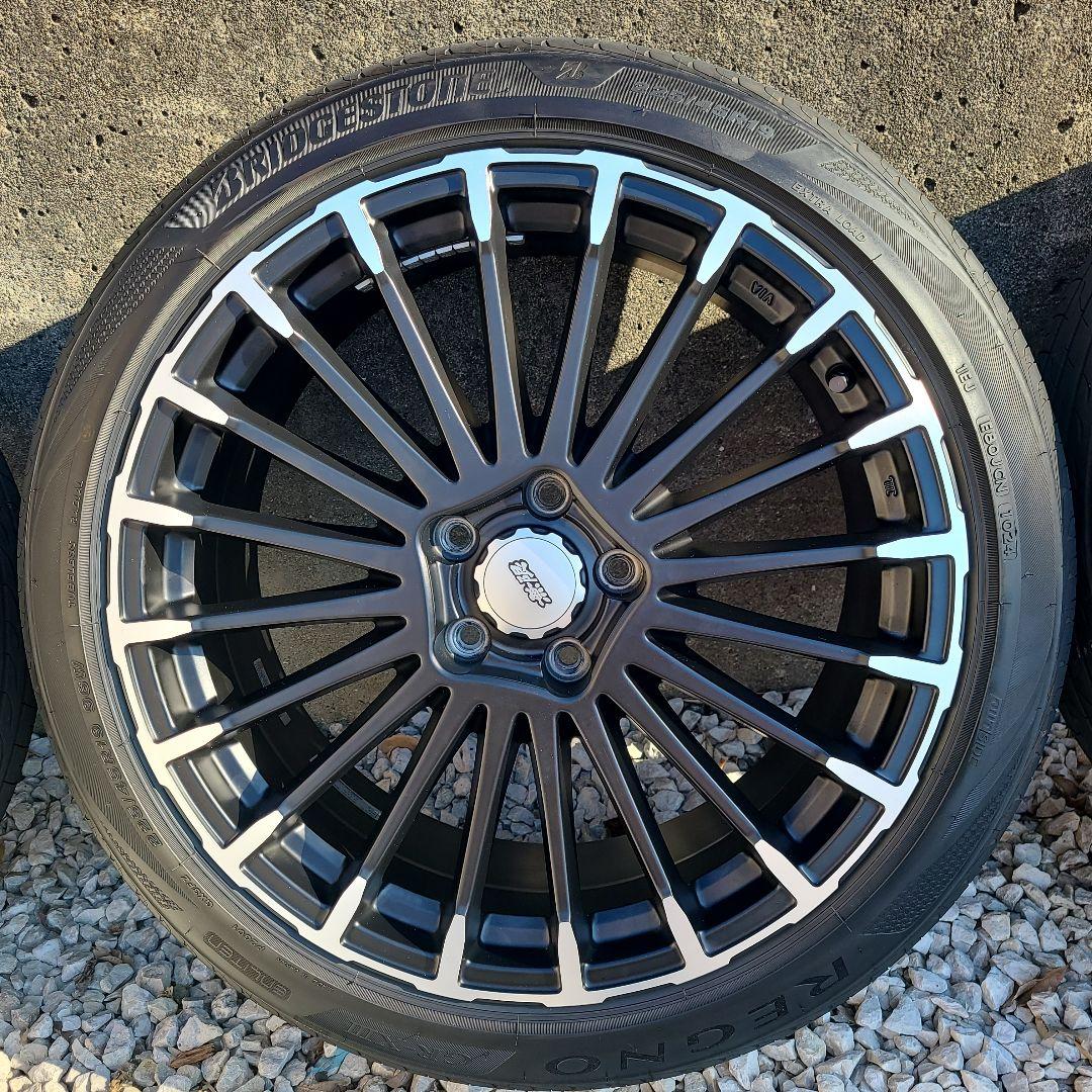 ZR-V無限19インチアルミホイール ブリジストン.レグノ(ホイールナット付き)