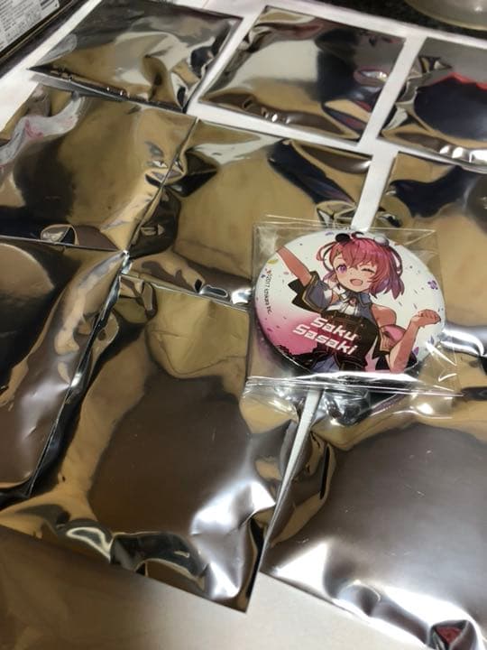 にじさんじ 笹木咲 缶バッジ 東京