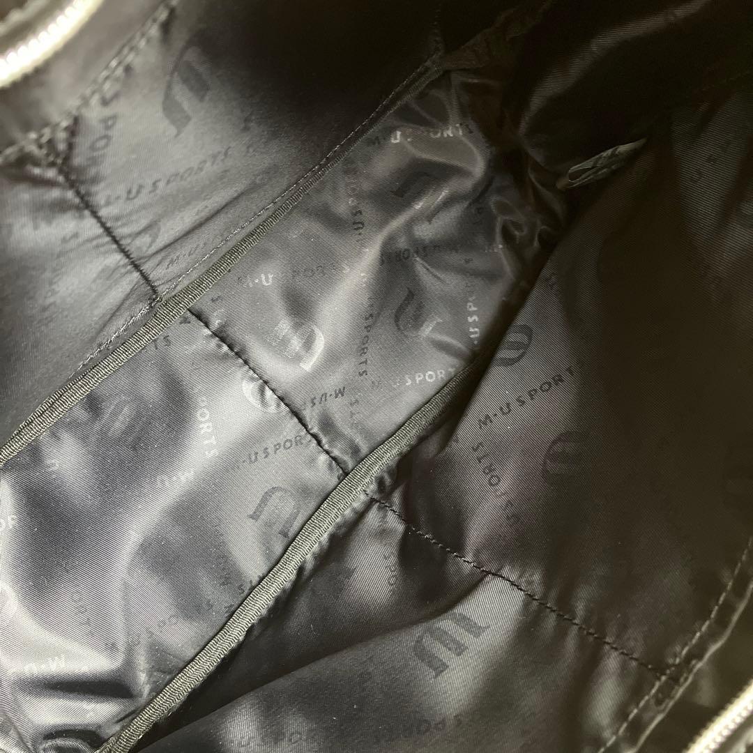 【美品】MU SPORTS カートバッグ ラウンドバッグ