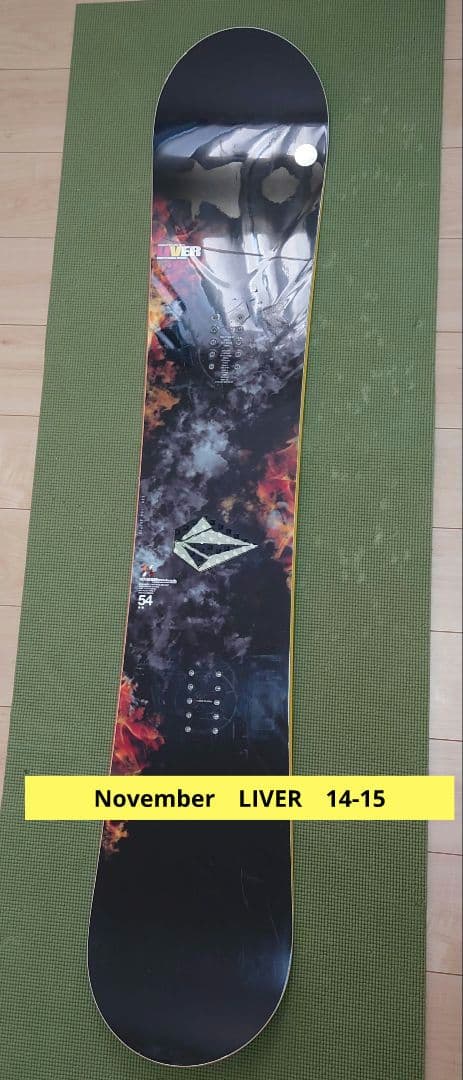November　LIVER　14/15　スノーボード