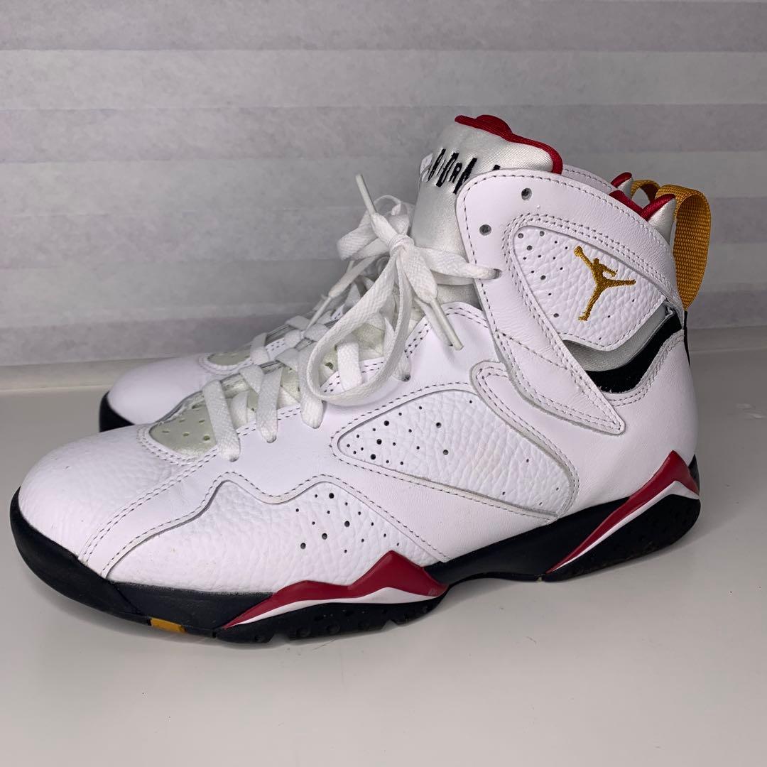 Jordan エアジョーダン 7 ホワイト/レッド/ブラック