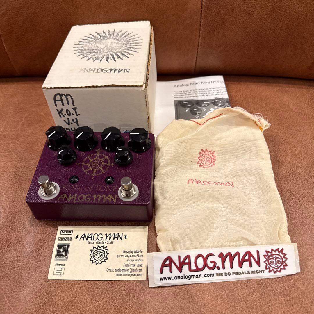 ギター Analogman King of Tone ver.4