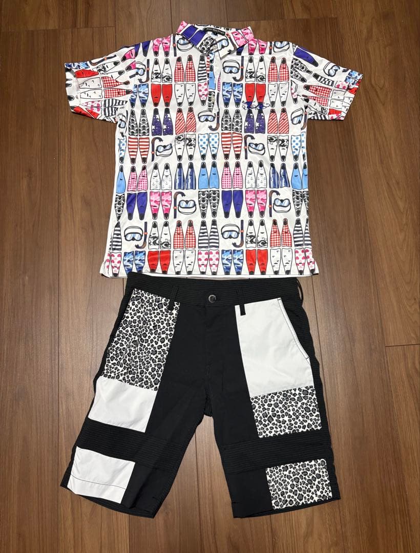 ダンスウィズドラゴン　ポロシャツ&ショートパンツ