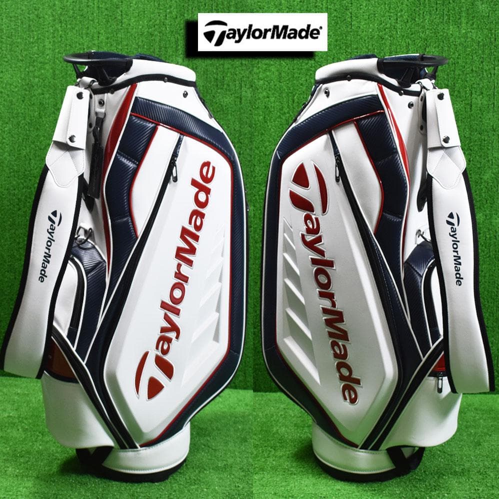 サ*レ様 TaylorMade テーラーメイド エナメル キャディバッグ９型 新