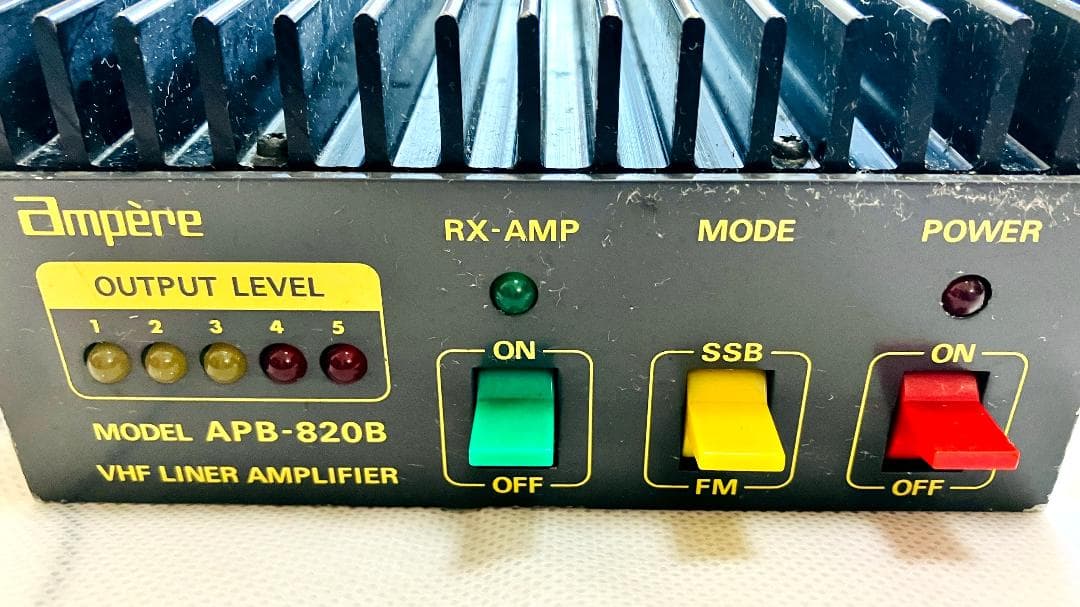【動作品】Ampere APB-820B 144-146MHz 80W リニア