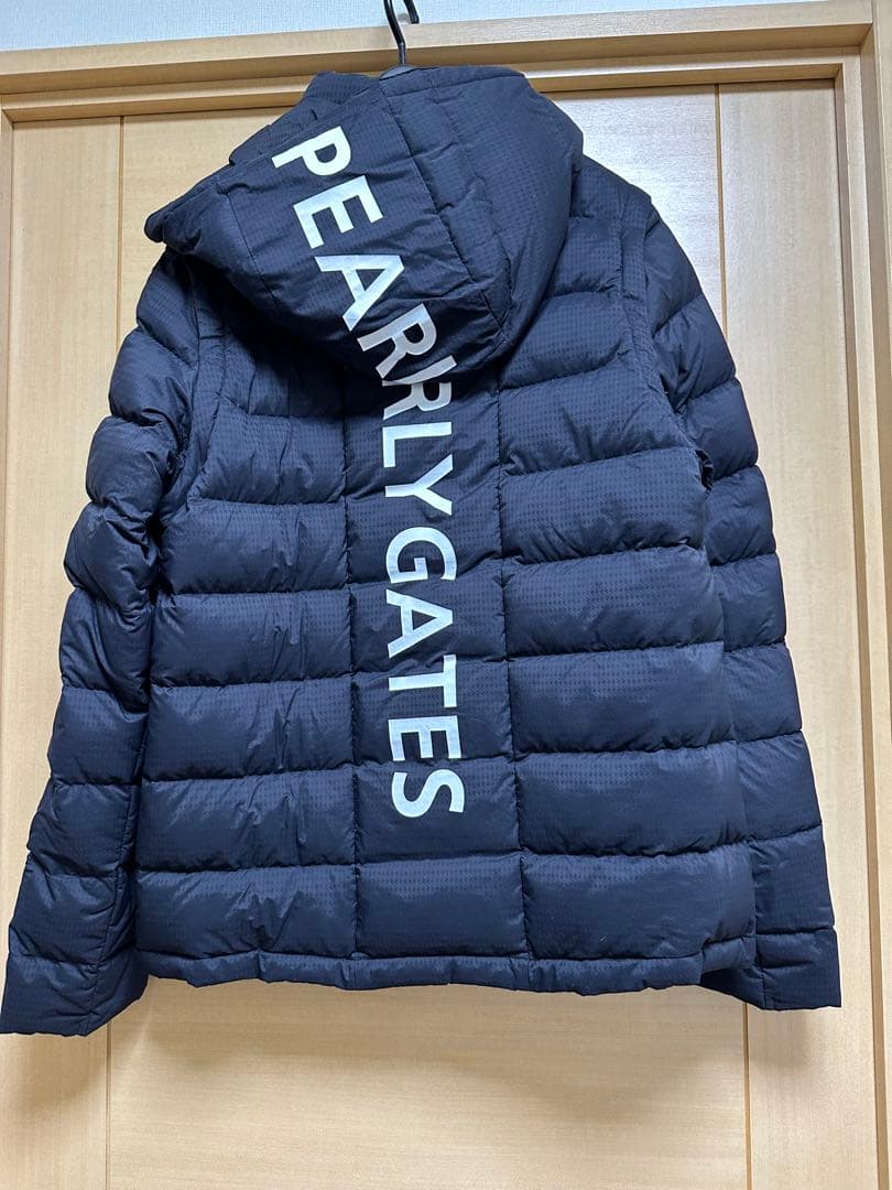 PEARLY GATES フード付きダウンジャケット