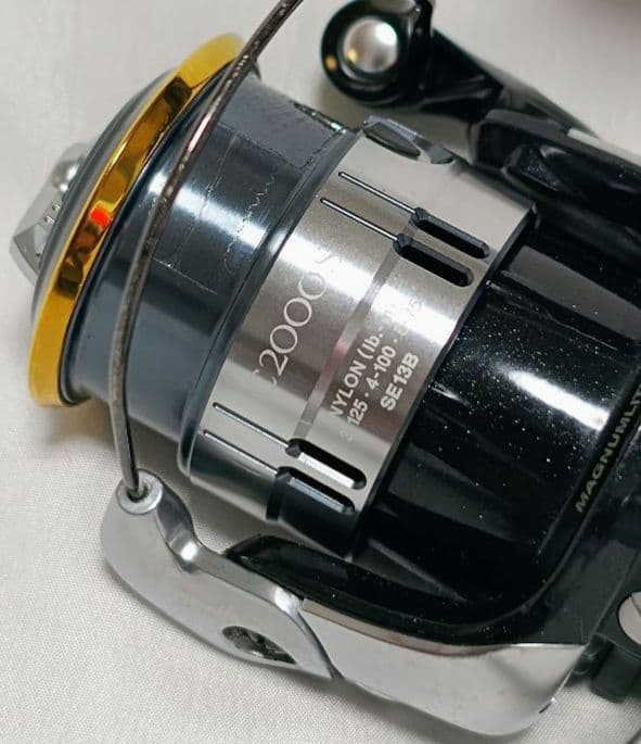 カスタムノブ付き12ヴァンキッシュ 1000SスプールはC2000Sです。