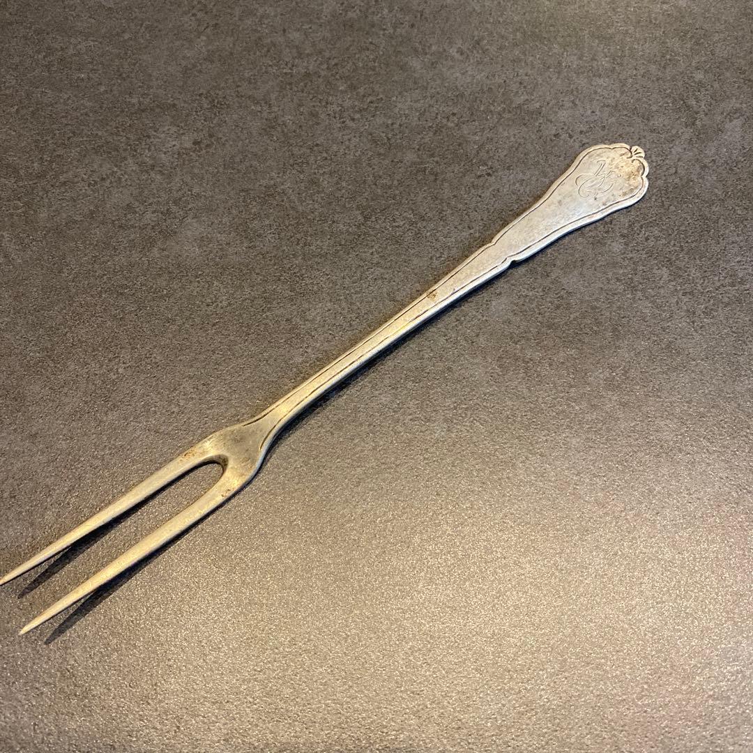 銀製　アンティークフォーク