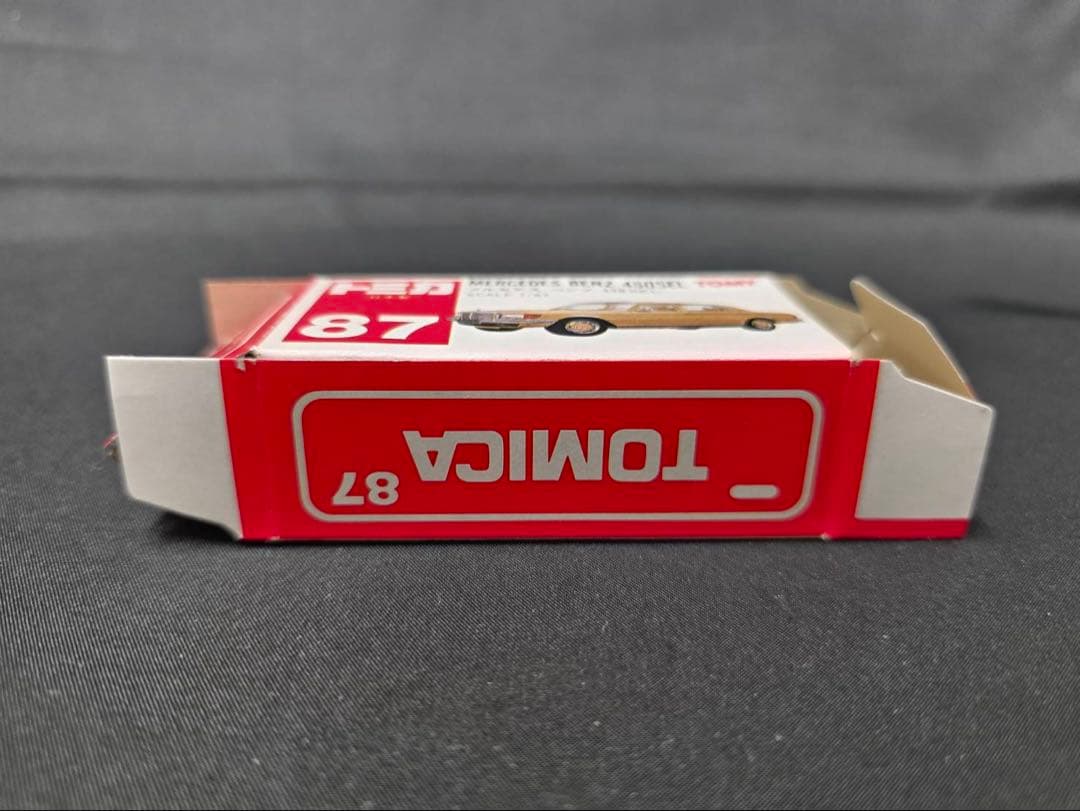 トミカ赤箱 87メルセデス・ベンツ450ＳＥＬ(日本製)