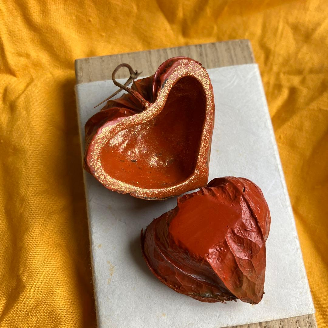 輪島塗酸漿香合