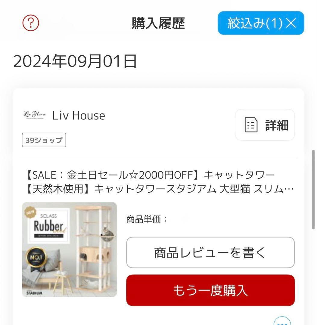 キャットタワースタジアム＊2024年購入