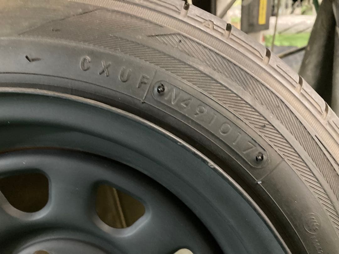 13インチ　7J ＋25 タイヤホイール4本セット