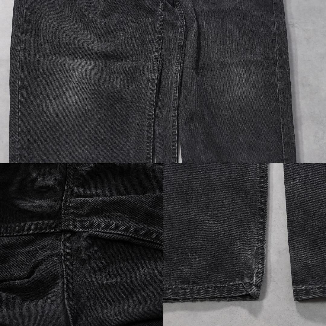 リーバイス550 Levis W36 ブラックデニム 黒 古着 18722