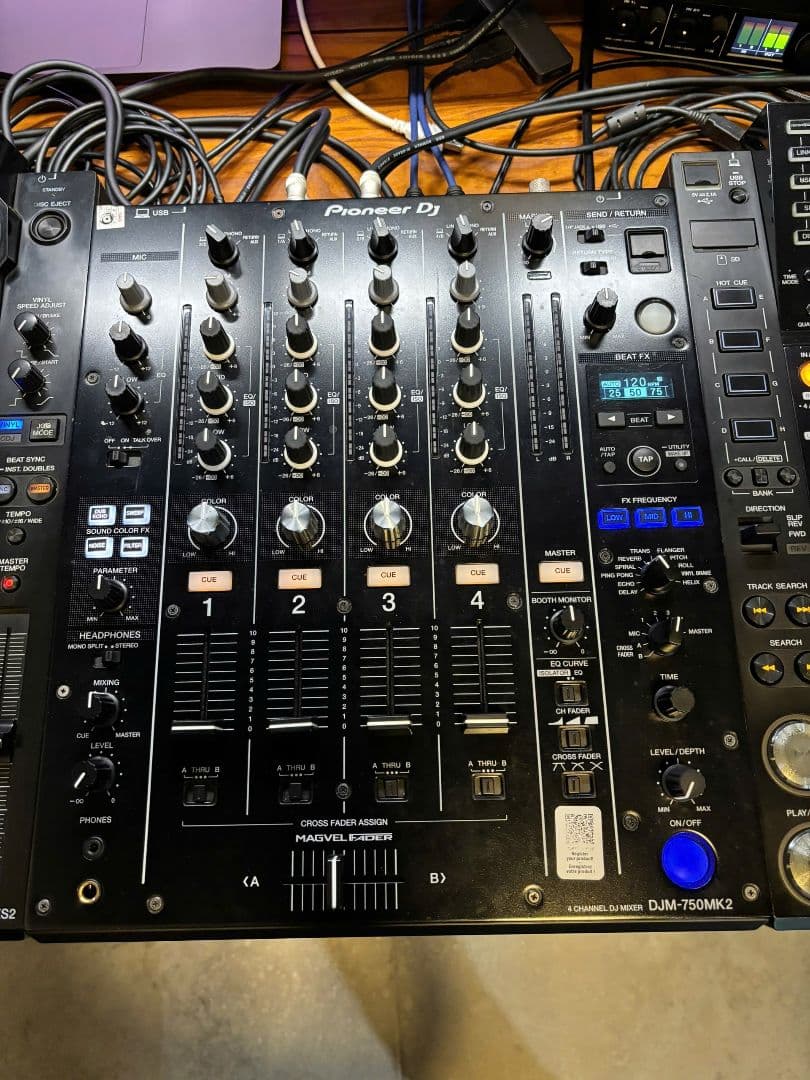CDJ-2000NXS2 DJM-750MK2　セット