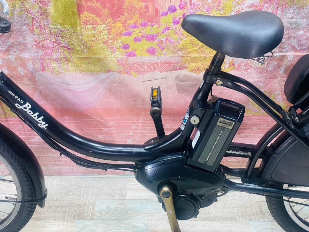 ZK3356 電動自転車ヤマハ パスバビー 子供乗せ 20インチ 送料無料