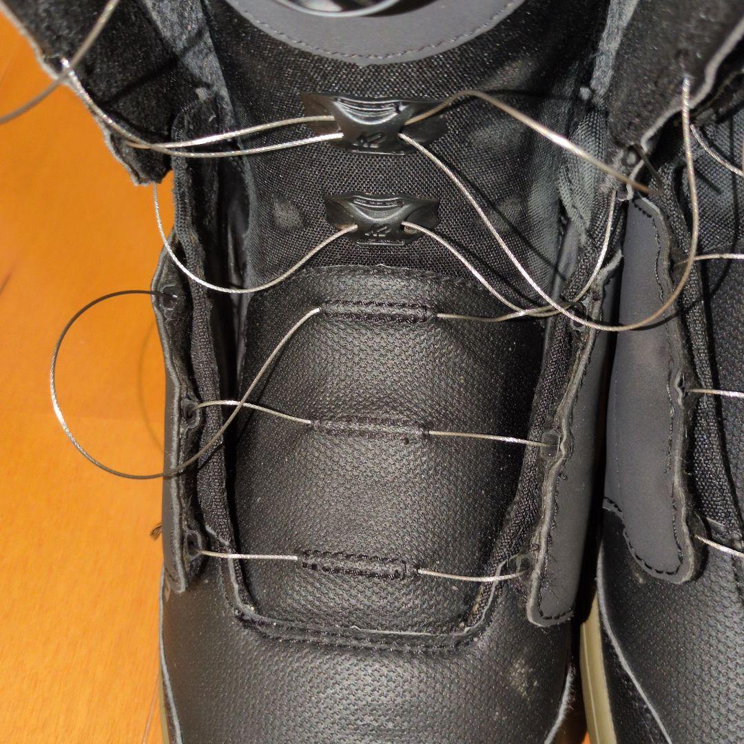 K2 BOUNDARY 28センチ　スノーボードブーツ　ダブルボア