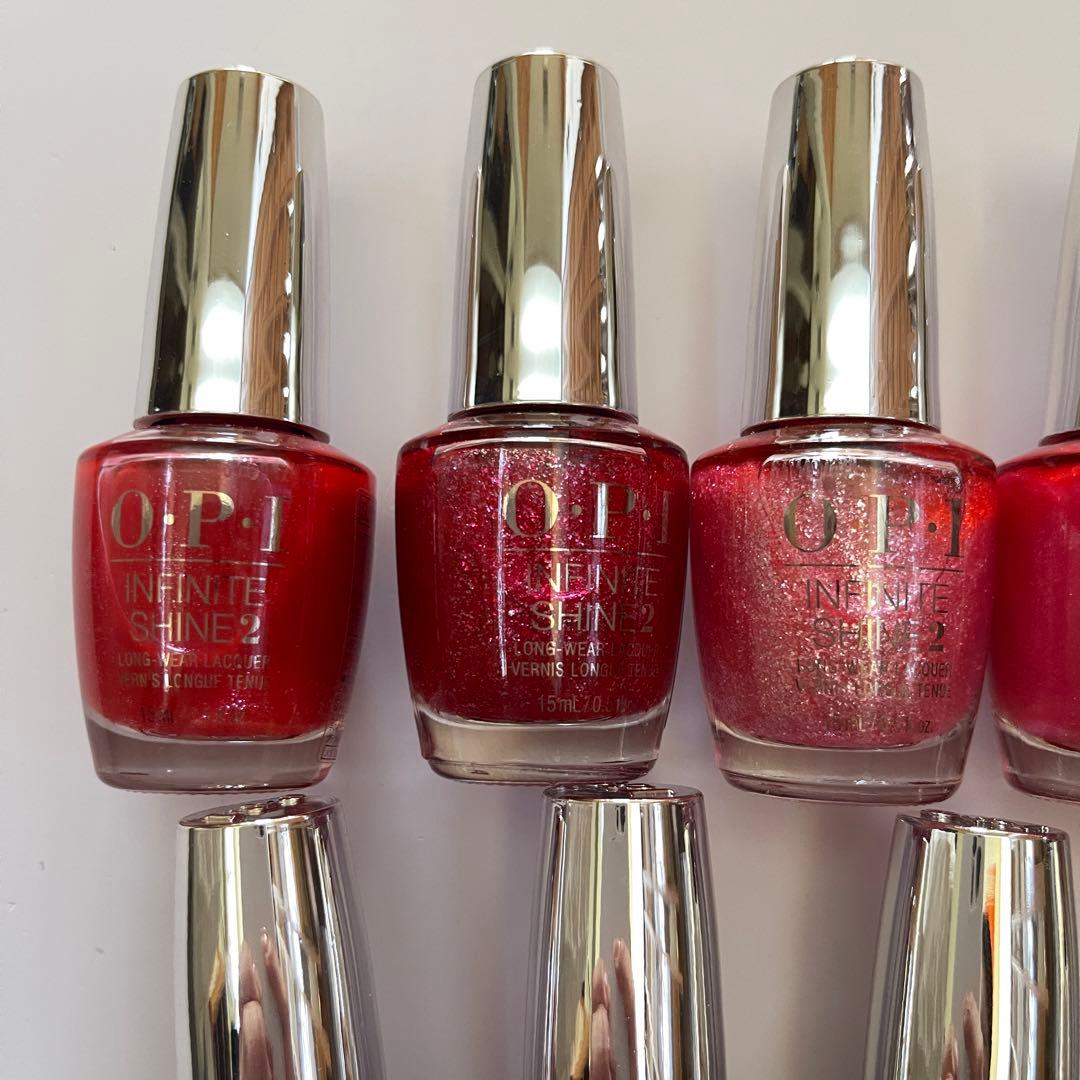 【スーパーセール❗️新品】 OPIインフィニットシャイン〔ピンク紫系〕まとめ売り
