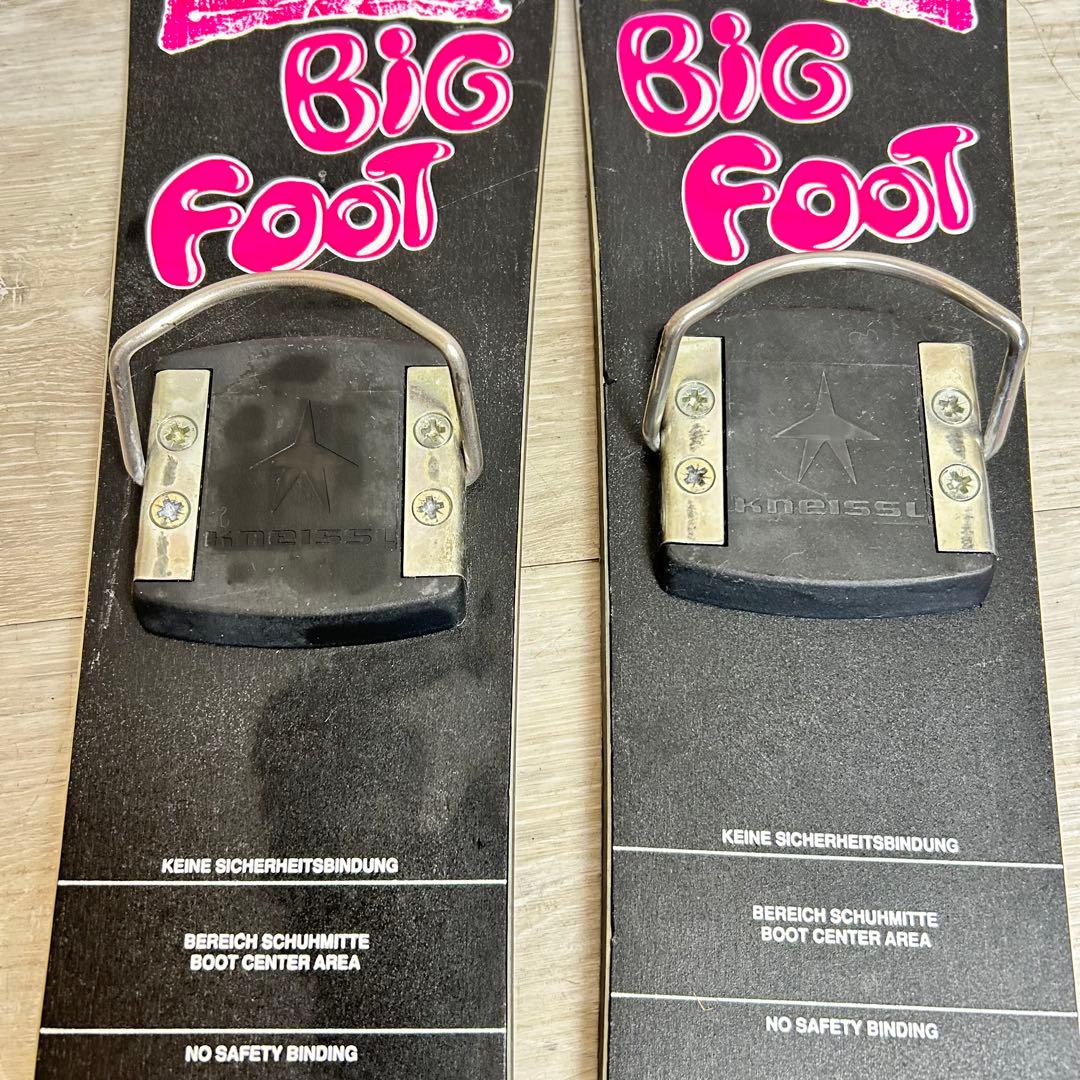 【ミニスキー】クナイスル BiG FooT ショートスキー　ピンクビッグフット