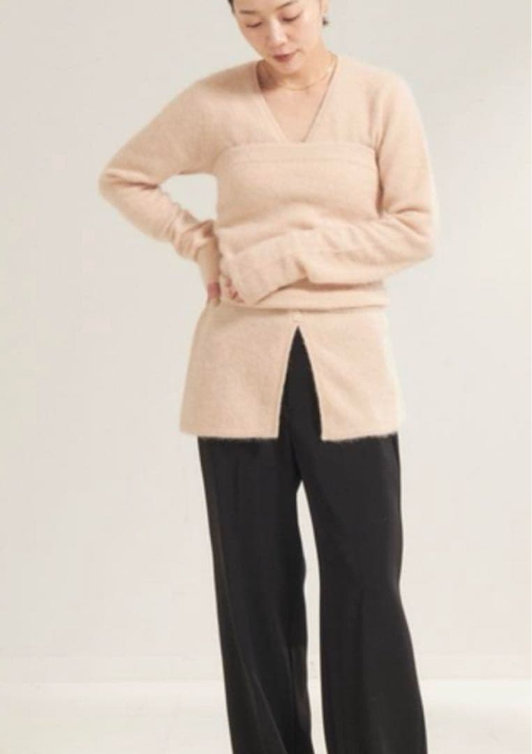 plage light fur ビスチェ