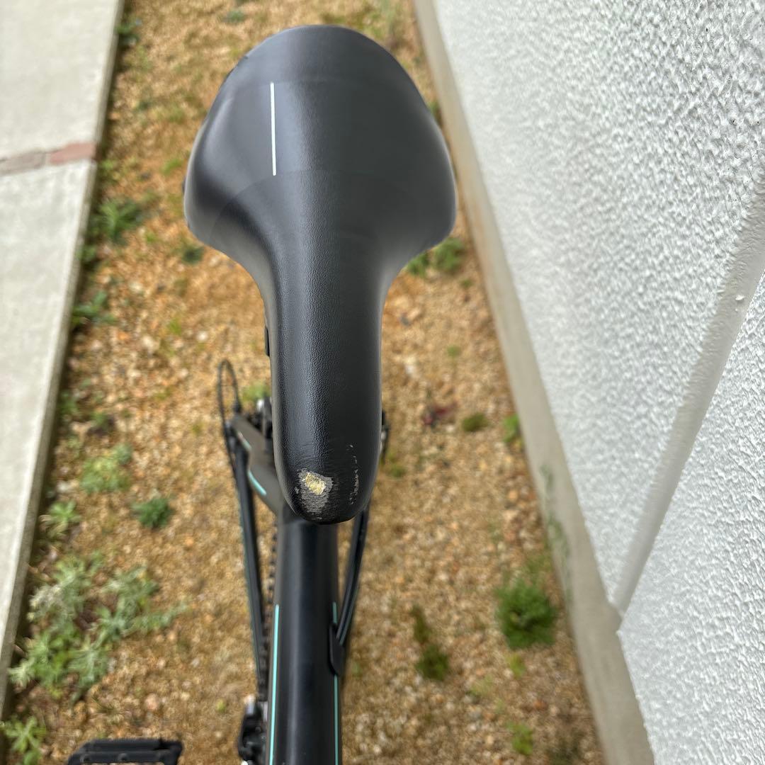 うえしゃま 手渡し限定bianchi ビアンキ　黒 ロードバイク