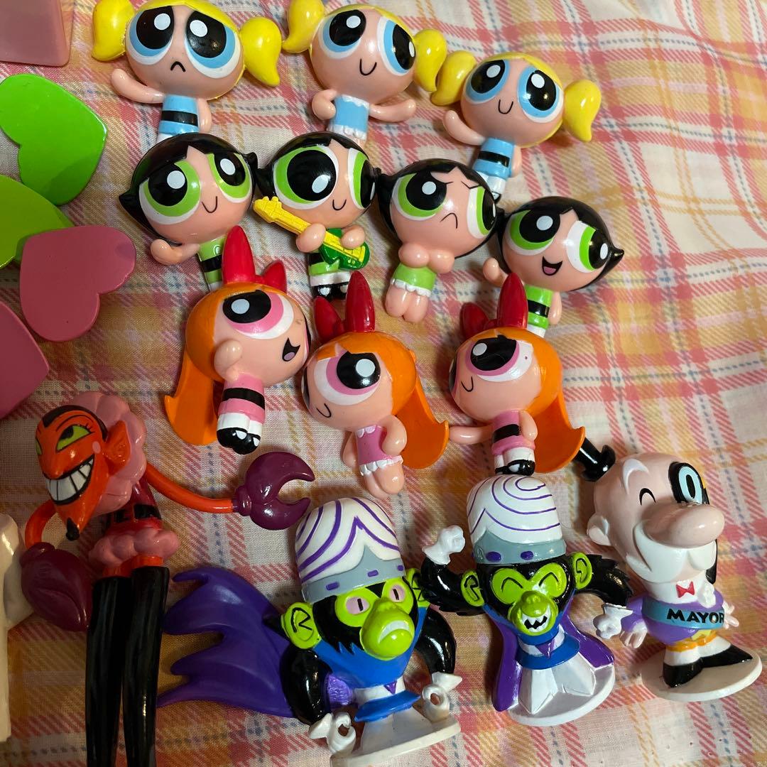 パワーパフガールズ　すてきいっぱいハウス　フィギュア　ドールハウス