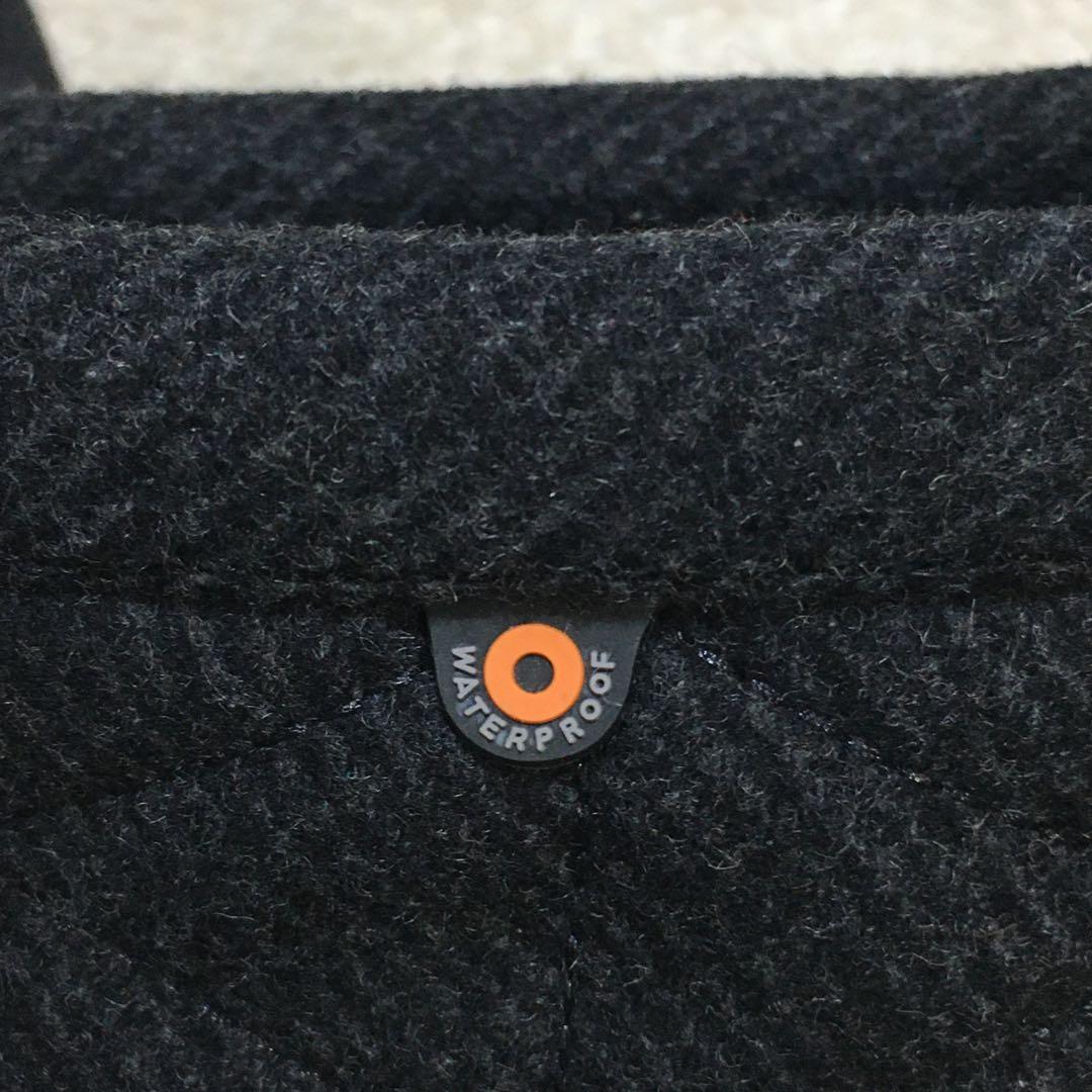 BOGS ♫ スノーブーツ ウールキルティング ブラック 黒 24cm -30°