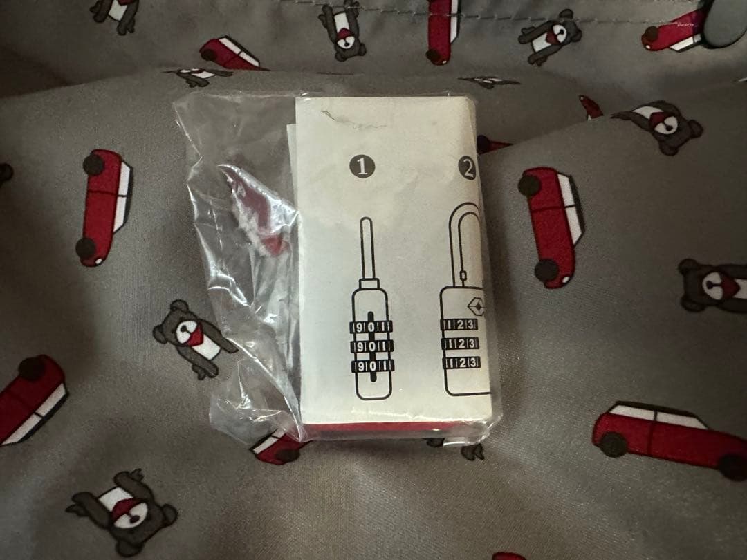 MINI チリレッド ハードシェルキャリーカート