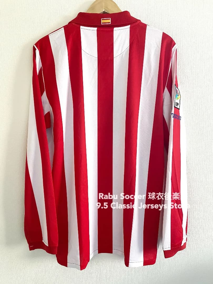 アトレティコマドリード 09/10 ホーム ユニフォーム 長袖