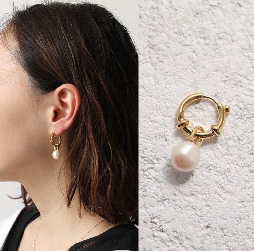 MARIA BLACK パールピアス chacha