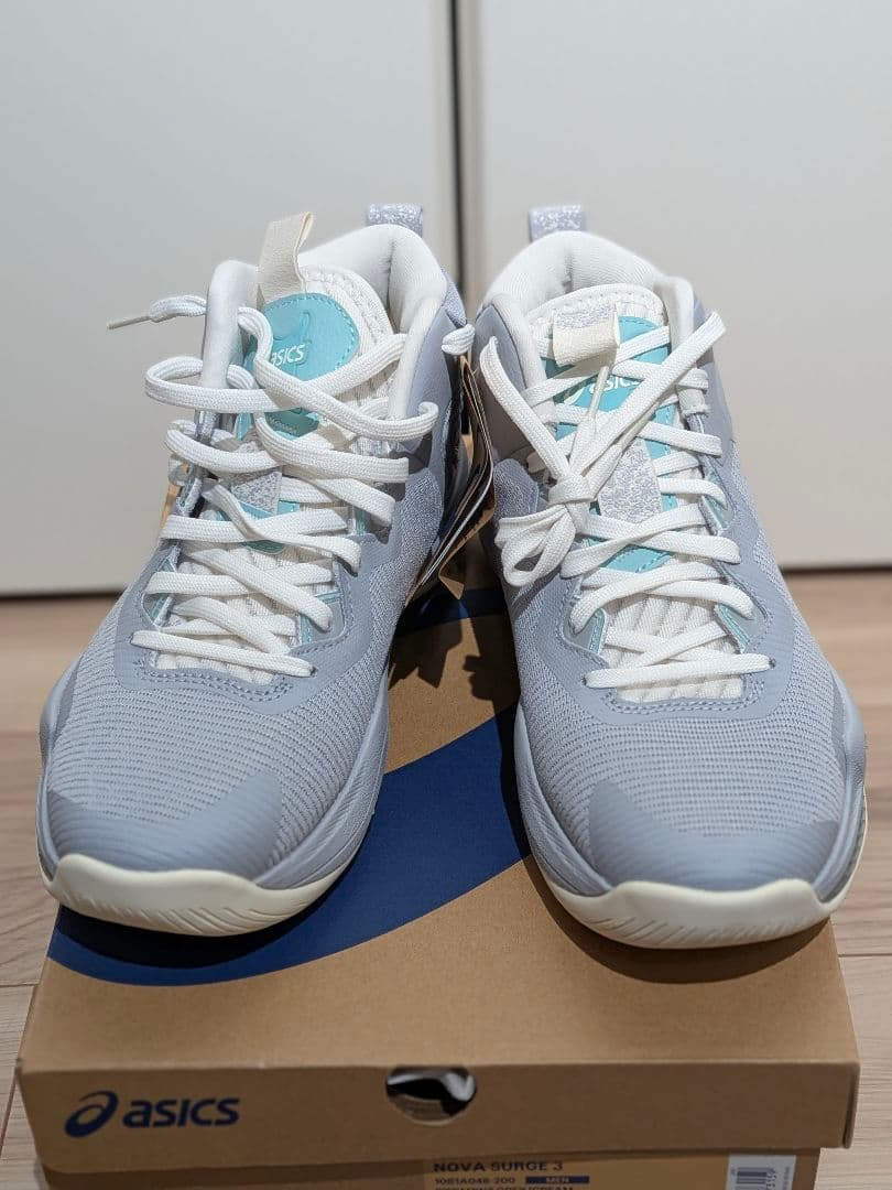 ASICS NOVA SURGE3 ライトグレー 26.5 千葉ジェッツ渡邊雄太