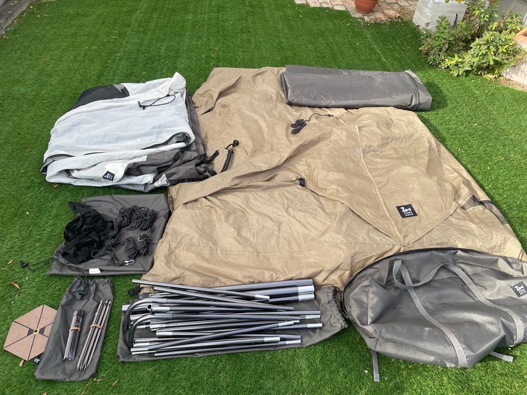 ZANEARTS ゼインアーツ ゼクーM （ポリエステル） インナーテント等付き