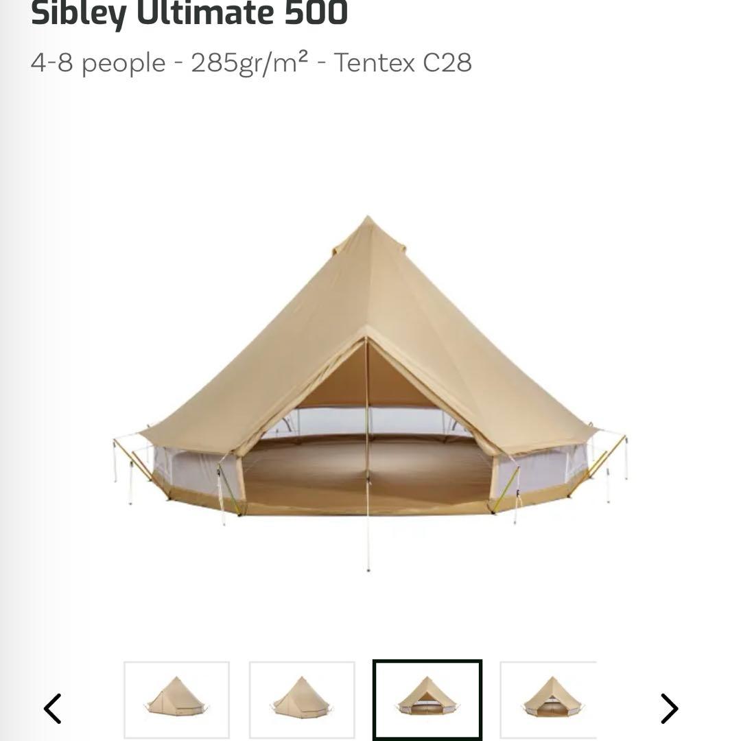 キャンバスキャンプ　500 ULTIMATE PRO ベル型　テント　キャンプ