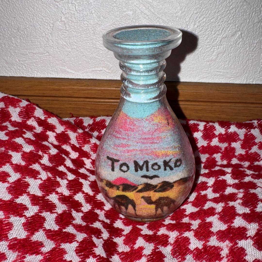 万博　ヨルダン館　サンドアート