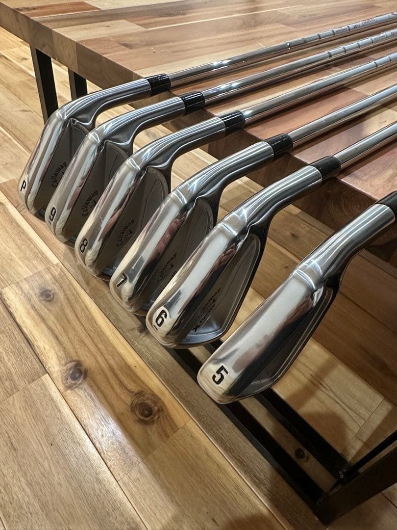 【極美品】キャロウェイ アイアンセット X FORGED 2024 6本セット