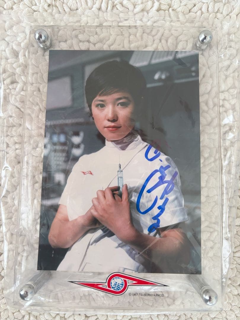 アンヌ ポートレート ひし美ゆり子 直筆サイン/ウルトラヒロイン伝説 特典