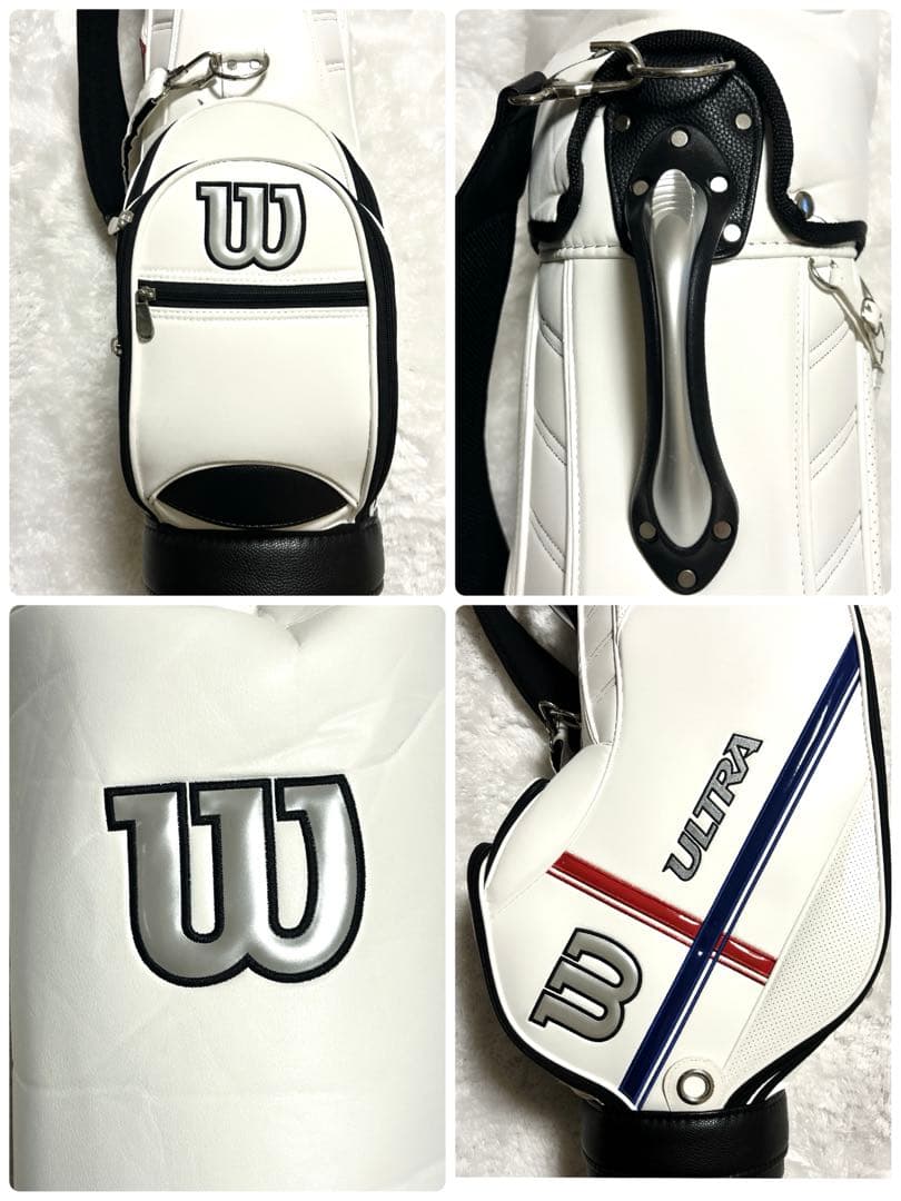 美品✨Wilson ultra i8 セット 右 9本 キャディバッグ