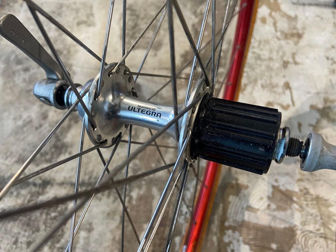 シマノ　アルテグラ　手組みホイール　アンブロッシオリム　チューブラー　送料込