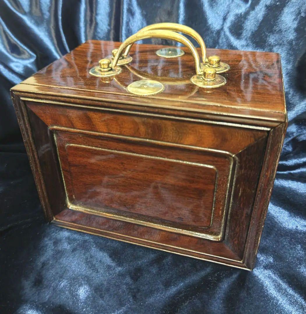 アンティーク 麻雀牌 木箱 レトロ 天然素材 竹牌