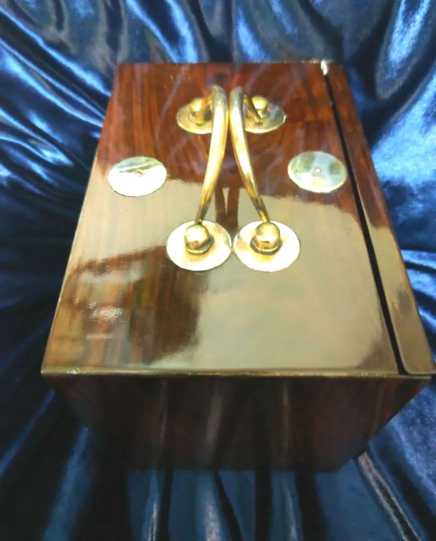 アンティーク 麻雀牌 木箱 レトロ 天然素材 竹牌