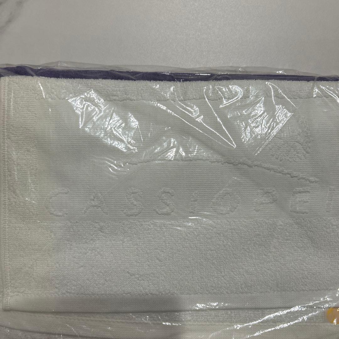 【新品未開封】カシオペアタオル、ルームウェア【浴衣】セット（白・紫）