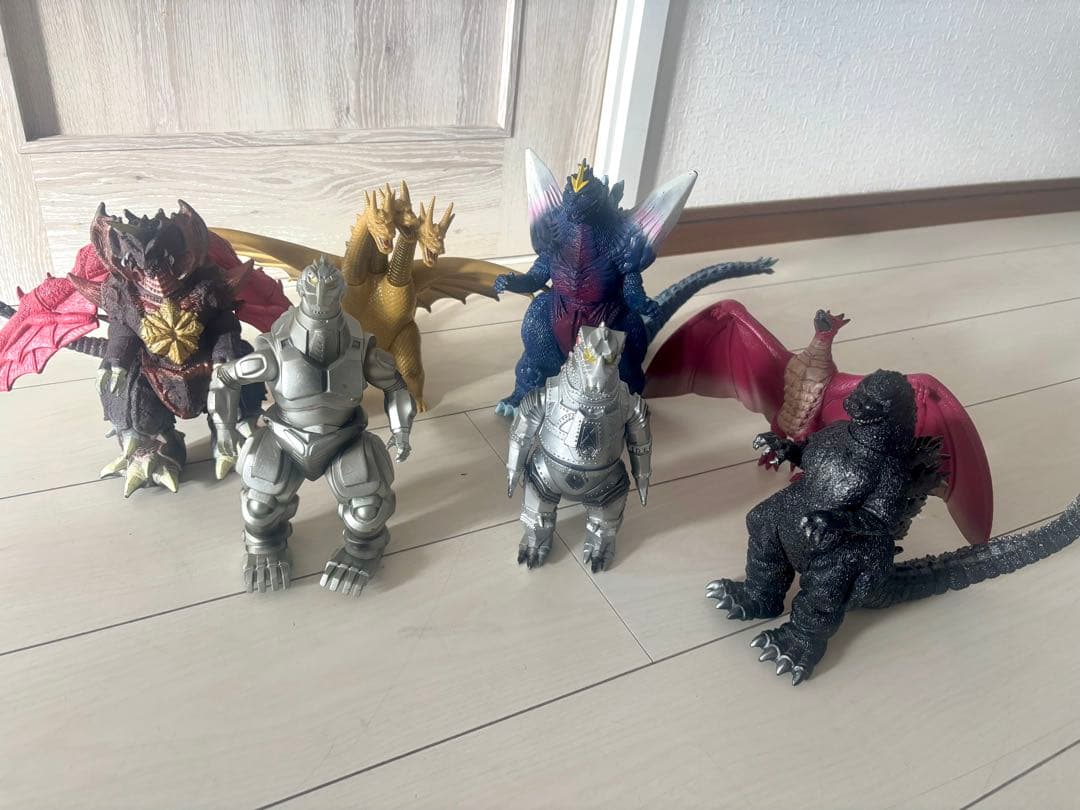 ゴジラフィギアシリーズ7体