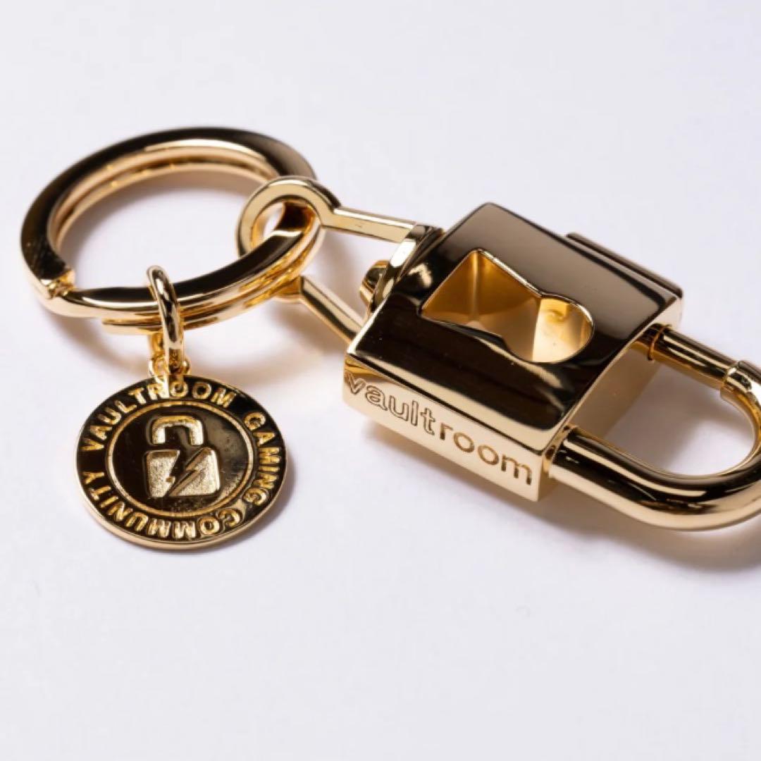 小物 PADLOCK KEY HANGER / GOLD vaultroom