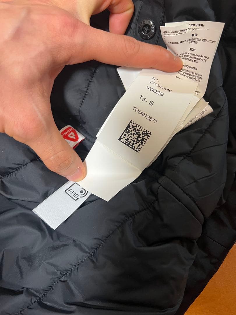 ストーンアイランド, Stone  ダウンジャケット ブラック