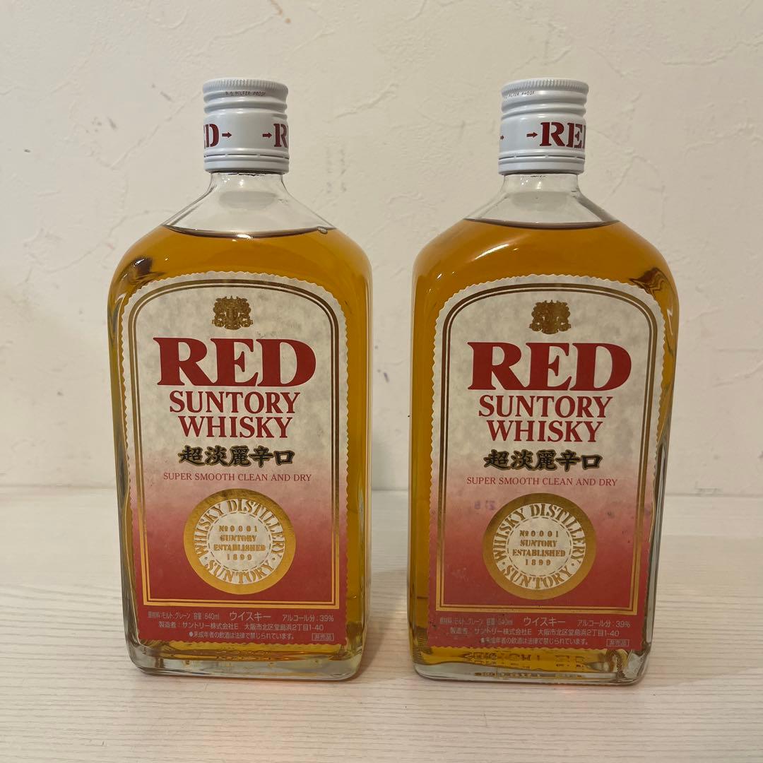 サントリー　レッド　超淡麗辛口　非売品　新品未開封　箱付　ウイスキー　サントリー