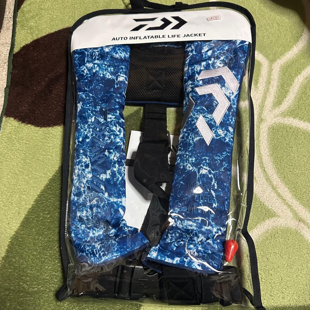 DF-2608 自動膨張式ライフジャケット 青