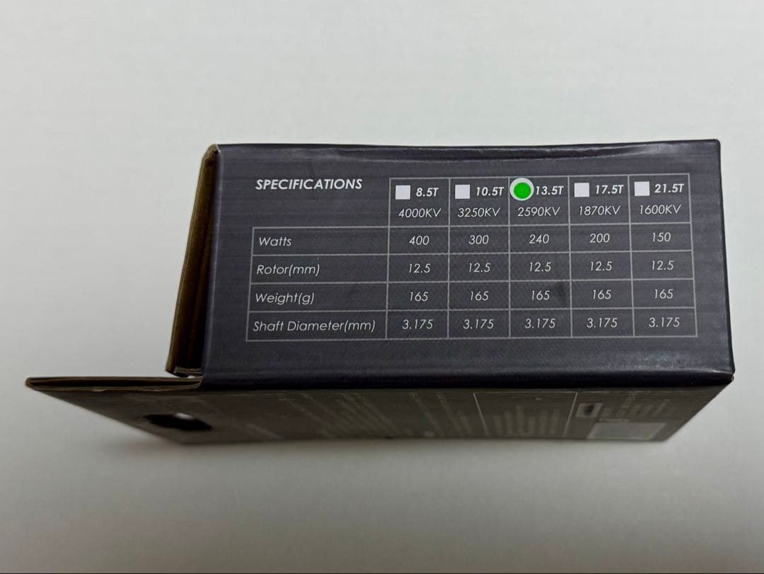 新品・未開封品 ヨコモ ZERO3 ブラシレス モーター 13.5ターン