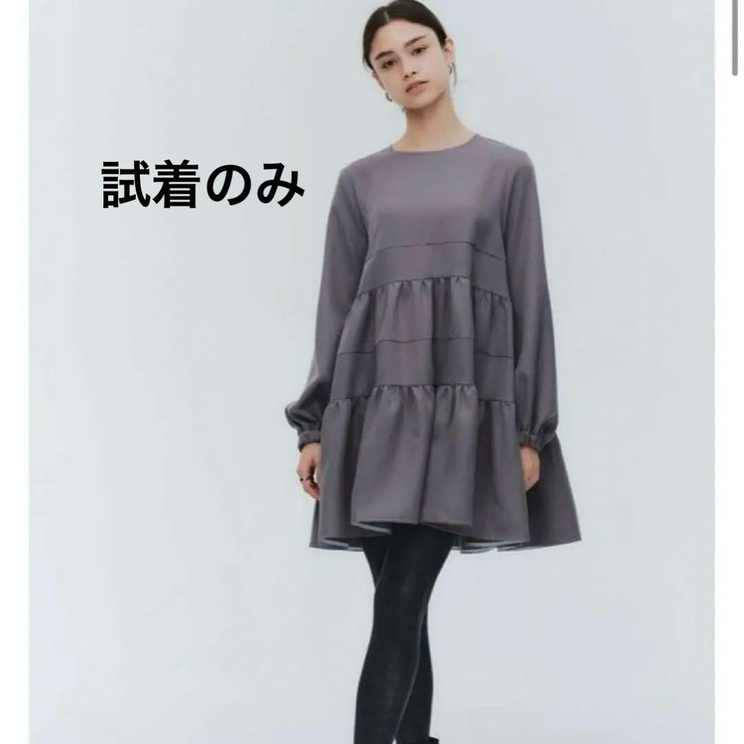 yori ランダムティアードショートドレス