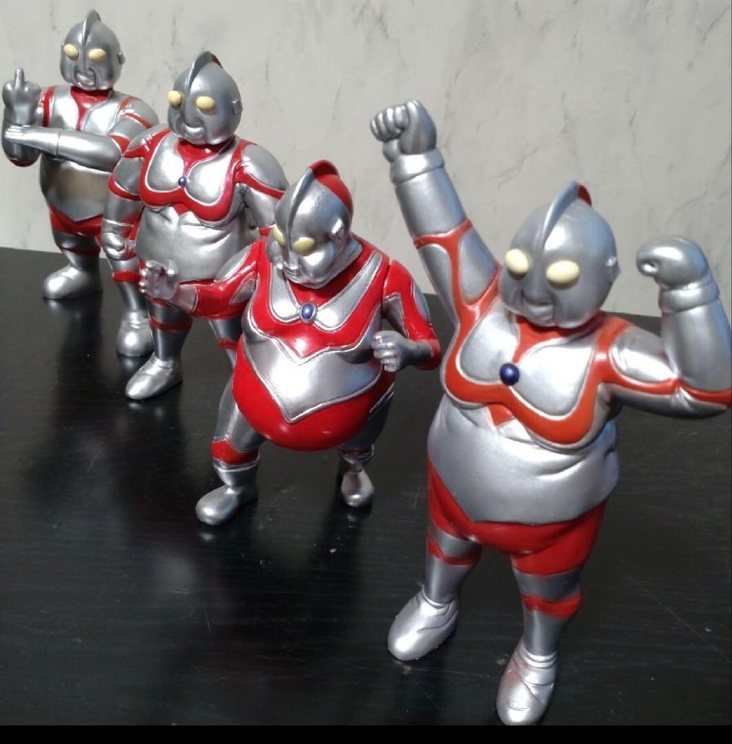 帰ってくるな デブトラマン フィギュア 4体セット